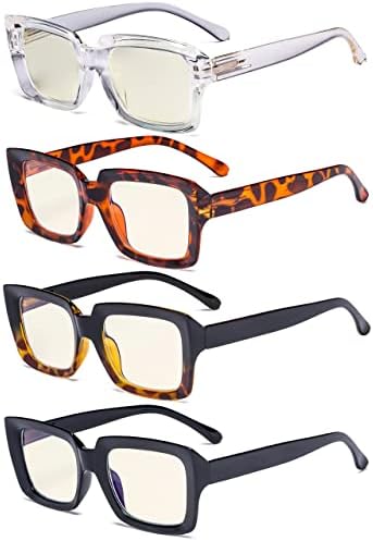 Eyekepper Спестява 10% на Цялостни Очила за четене, нападение от синя светлина, Големи квадратни Очила за четене