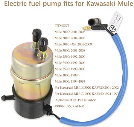 49040-1055 Електрическа помпа 12 v за Kawasaki Mule помпа KAF620 Заменя за Kawasaki Mule 3010 3000 2500 3020 2510 2520