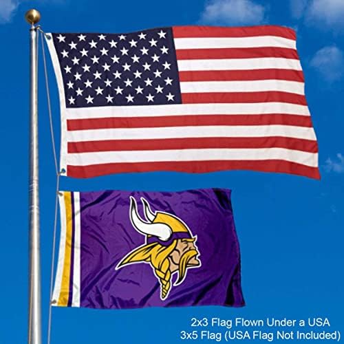 Флаг Миннесотских Викингите 2x3 Фута
