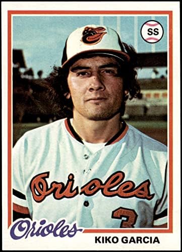1978 Topps 287 Кико Гарсия Балтимор Ориълс (Бейзболна картичка) Ню Йорк / MT Orioles