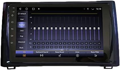 Андроид 10 Авторадио Автомобилната Навигация Стерео Мултимедиен плейър GPS радио 2.5 D Сензорен екран forToyota Tundra 2018 Восьмиядерный 6 GB RAM И 128 GB ROM (CarPlay / Android Auto)