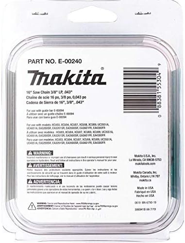 Makita E-00240 Пильная верига 16, 3/8 LP.043
