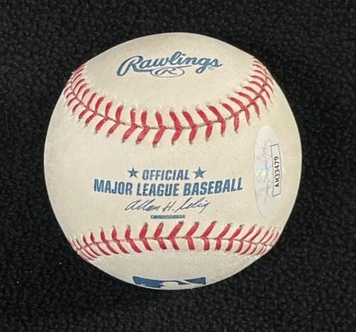 Люк Путконен подписа договор с Детройт Тайгърс OML Baseball JSA COA - Бейзболни топки с автографи