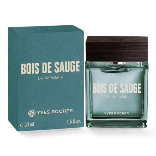 Тоалетна вода Yves Rocher за мъже - Bois de Sauge, 50 мл./1,69 течни унции.
