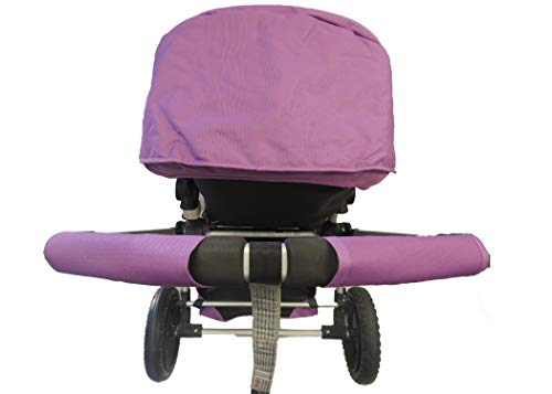 Лилаво Козирка От слънцето и Голяма Кошница за багаж под Седалката, както и на Безплатни Облицовка на дръжката за детски колички