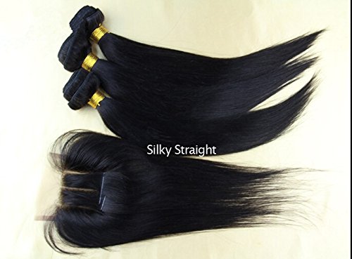 2018 Популярни DaJun Hair 8A 3-Лентов Лейси Закопчалката С Лъчите на Преки Индийски Дева Коса Комплект От 3 греди И с Естествен