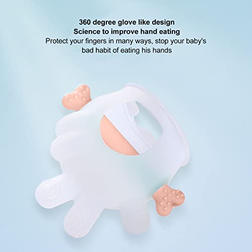 Детска играчка За никнене на млечни зъби, Силиконова Успокояваща Играчка за никнене на млечни зъби, Която може да се Пере, за да се улесни никнене на млечни зъби при