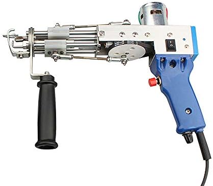 Джот51 Електрически Ръчен Петлевый Ворсовый Килим Пистолет за Тафтинга Тъкане на Килими Флокировальная Машина 9-21 мм