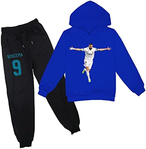 Duuloon/ Детски Блузи с качулка и Панталони, Комплекти, дрехи Benzema за момчета, Леки Спортни Костюми за активна