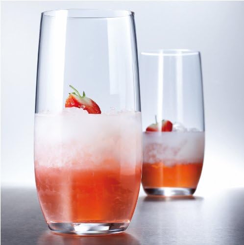 Schott Zwiesel Tritan Crystal Glass Banquet Посуда Collection Лонг-Дринк/Чаша за коктейли с лед от кристално стъкло, 18,2 унция, Комплект от 6