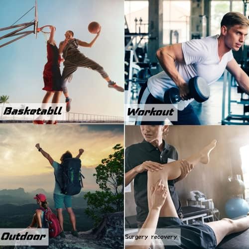 Deyeek / Мъжки Баскетбол Панталони с марж, Ежедневни Следоперативни Спортни Панталони с Джобове, с Висока Цепка на Копчета