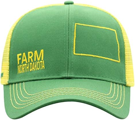 Шапка John Deere State Farm Pride Cap-зелено-жълта