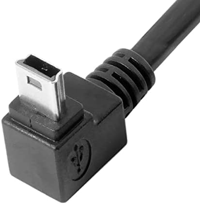 Кабел за предаване на данни chenyang CY под ъгъл 90 градуса Mini USB 2.0 Type B 5Pin от мъжете на мъжа USB 0,5 М