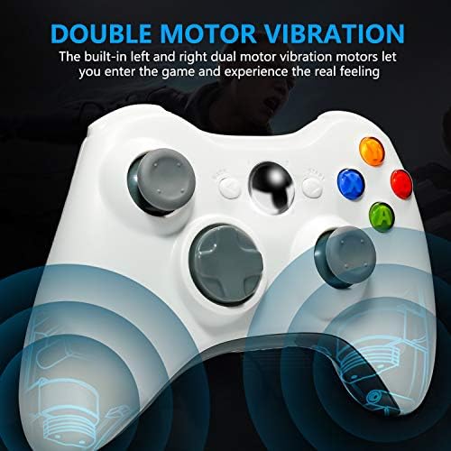 Безжичен контролер Medvoe за Xbox 360 гейминг контролер за Xbox с честота 2,4 Ghz, Джойстик, Геймпад, дистанционно управление