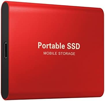 WYFDP Type-c USB 3,1 SSD Преносима флаш памет 4 TB SSD Твърд диск за Лаптоп SSD Външен SSD Твърд диск за десктоп, лаптоп (Цвят: Червен, размер: 2 TB)