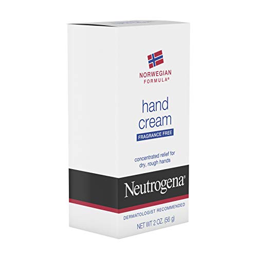 Крем за ръце Neutrogena Norwegian Формула без ароматизатори, 2 унция (опаковка от 12 броя)
