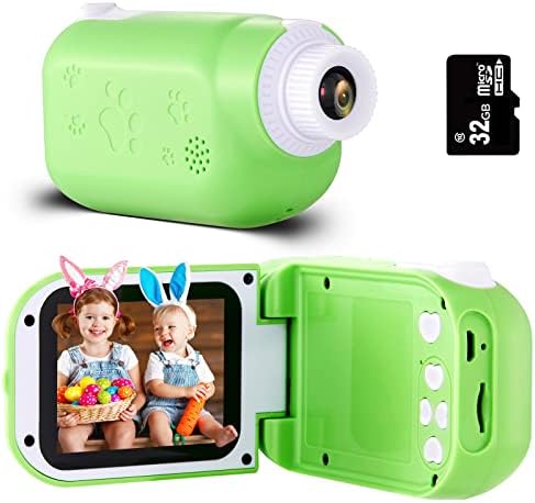 Детска помещение Детска Видеокамера - Детски фотоапарат за деца, Коледни Подаръци за Рожден Ден за момчета на възраст
