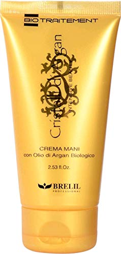 Крем за ръце Brelil Bio Traitement Cristalli d ' Арган, с аргановым масло, 75 мл. /2,53 ет. унция.