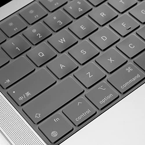 ProElife ултра тънък калъф за клавиатура 2022 MacBook Air 13,6 см с чип Apple M2 A2681 и U. S. Въведете Защитник на клавиатурата TPU за най-новия си аксесоар MacBook Air 13 M2 Чип 2022 (прозрачен)