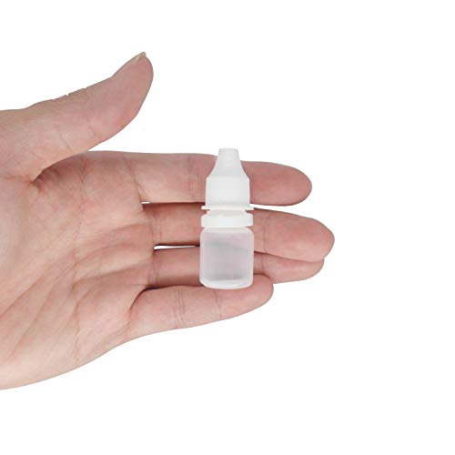 TrendBox 20 Опаковки Пластмасови Празни Бутилки-Пипети за Очна течност с обем от 5 мл
