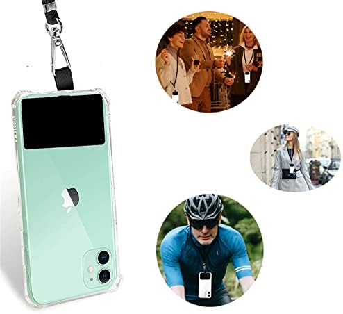 Каишка за мобилен телефон, Универсален Ремък през рамото си с найлонови Регулируем шейным колан, Многофункционални Режийни