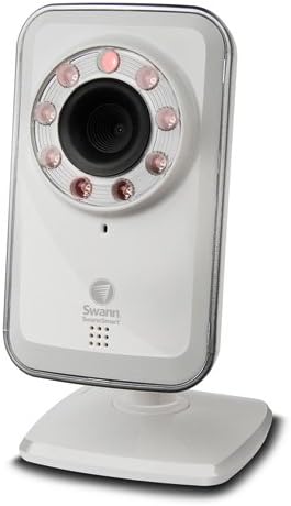 Мрежова камера Wi-Fi SwannSmart ADS-450 защитени облак хранилище - Бял