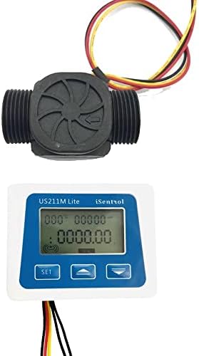Разходомер Сеньор Цифров Разходомер 1-60 л/мин. 5 В С ефект на разхода на Сензор Вода БЕЗ Сензор за температурата