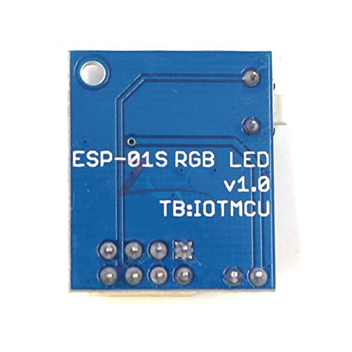 ESP8266 ESP-01 ESP-01S RGB Led Модул Контролер за Arduino IDE WS2812 Светлинно Пръстен Интелигентен Електронен
