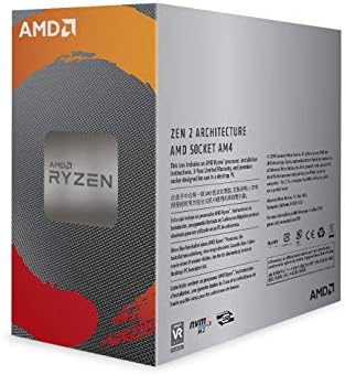 AMD Ryzen 5 3600 6-ядрени 12-стрийминг Отключени настолен процесор с охладител Призрак Stealth