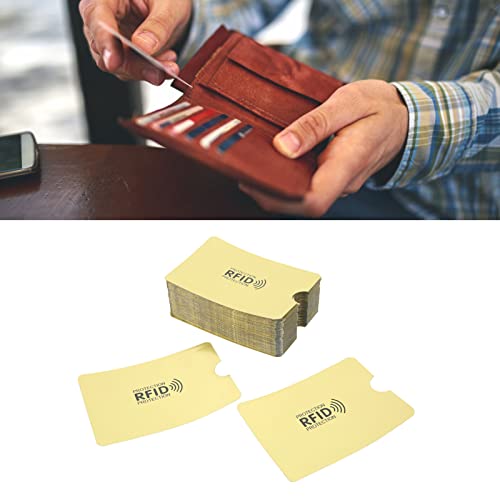 Държач за съхранение на карти, Преносим Защита на личния живот Стилен Протектор RFID карта, устойчиво на Надраскване Канава