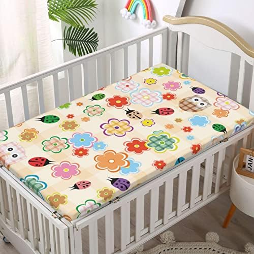 Кухненски Кърпи за бебешко креватче, Портативни Мини-Чаршафи за легла с Меки и Дишащи Кърпи -Бебешки Кърпи за момичета