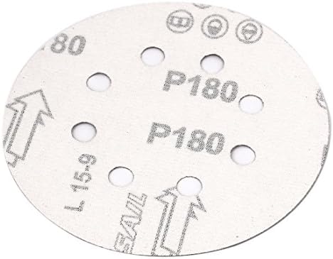 Шлифовъчни Дискове Aexit От изкуствен камък с шкурка 180 Самозатягивающийся диск за Шлайфане 125 mm Диаметър 20 бр.