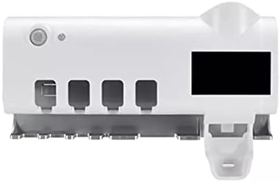TECKEEN 2 в 1 USB Автоматична Сокоизстисквачка за Паста за зъби, Държач Конзола за четка За зъби