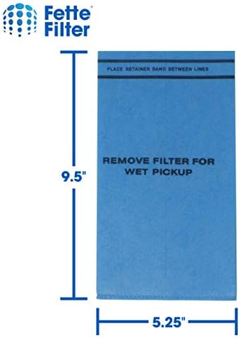 Филтър Fette - 24 комплекта и 8 монтажни ленти, съвместими с MultiFit VF2000. Заменяеми филтър от неръждаема лента за прахосмукачки Хъски, Stinger и с ковшовой глава HV0200, BH0100, WD2000, WD2