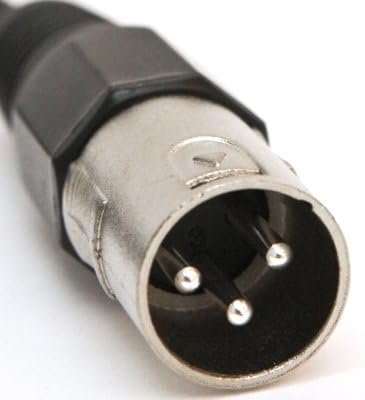 Сеизмичен аудио кабел SATRXL-M10Green6 с 10-футовым конектор XLR и 1/4-инчови свързващи кабели TRS - Зелен