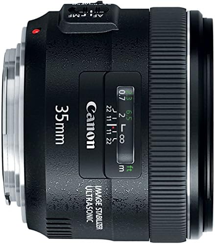 Широкоъгълен обектив Canon 5178B002 EF 35mm f/2 is USM за камери на Canon EF