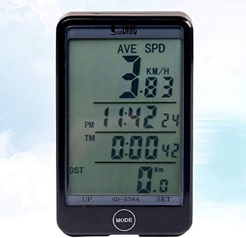 Abaodam Велосипеден компютър, Кабелна Хронометър измерване на Скоростта на Велосипеди под наем на Километража Хронометър