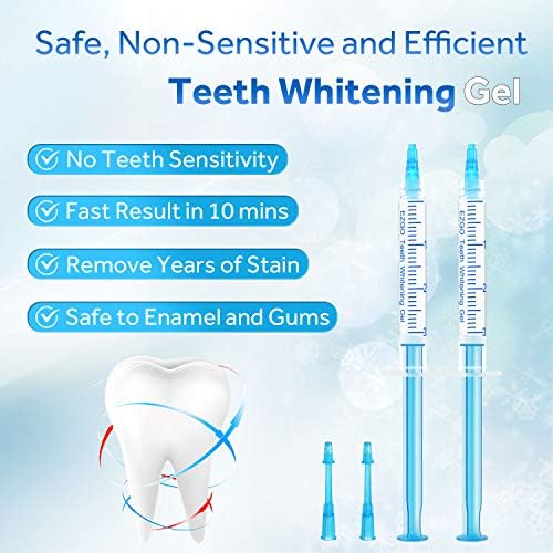 Работа на смени опаковката на Гела за Избелване на зъбите EZGO, Реминерализирующий Гел за Намаляване на Чувствителността на зъбите,
