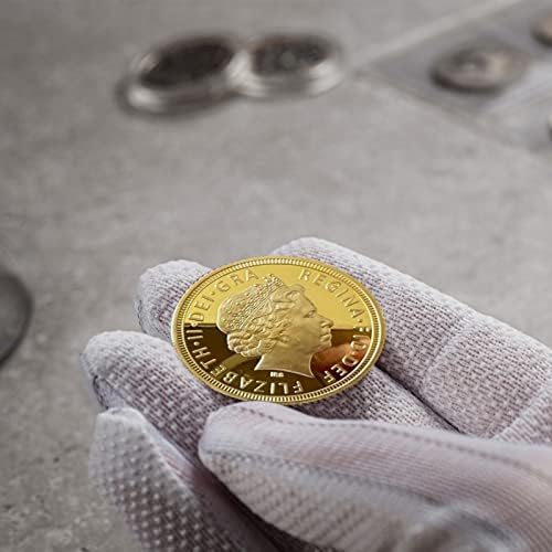 1 БР. Възпоменателни монети на Кралица Елизабет II, 1952-2022 Platinum Юбилей на нейно Величество Кралица, Монета, без да се прибягва, Царски Монети за Колекционери, са подбра?