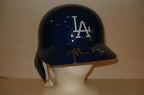 Мат Кемп подписа каска за отбивания Доджърс – COA PSA / DNA - Каски MLB с автограф