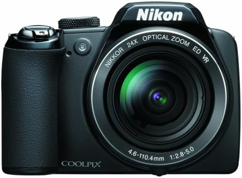 Цифров фотоапарат Nikon Coolpix P90 с резолюция от 12.1 Mp с 24-кратно широкоъгълен оптичен намаляване на вибрациите