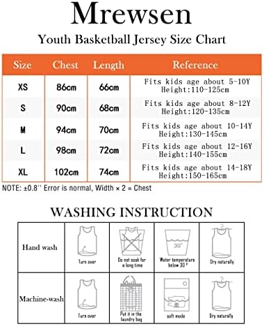 DADHI Младежки Баскетболен Майк #72 Smalls Badboy Детска Баскетболна риза без ръкави XS-XL
