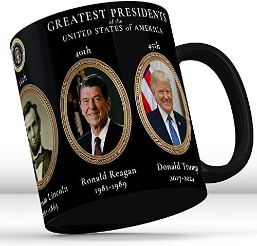 Чаша за президент на Доналд Тръмп 2017-2024 - най-великите президенти на Съединените Щати -Make Great America, Президентската