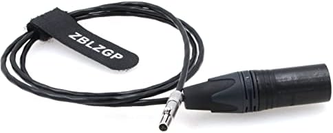 Универсален захранващ кабел ZBLZGP 12 В за монитор Convergent Design Odyssey 7Q с 4-пинов конектор XLR и 3-контактен конектор