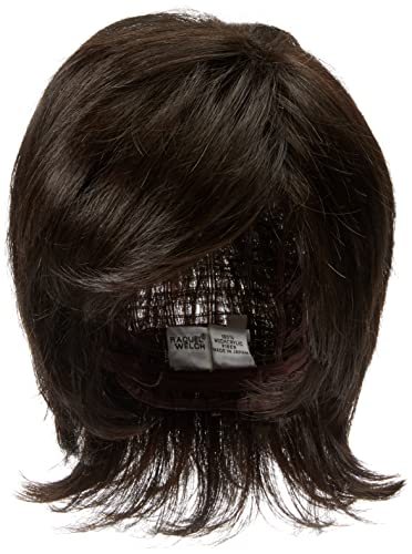 Модната перука Ракел Уелч със средна дължина, с дрямка от Hairuwear, Голям размер Шапки, Тъмно-кафяв R4