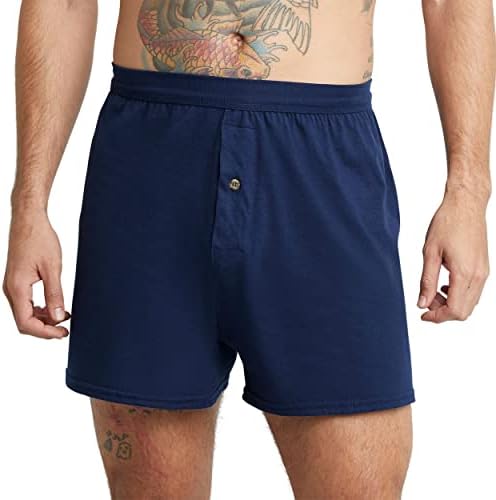 Мъжки слипове-боксерки Hanes ComfortSoft Underwear, Гащи-боксерки от Меко Трико, Впитывающего влагата, Многопластови (цветовете