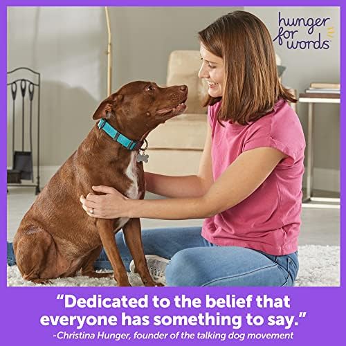 Hunger for Words Говорейки Пет Starter Set - Комплект от 4-те теми, които се записват на Бутона за кучета, Бутони, за