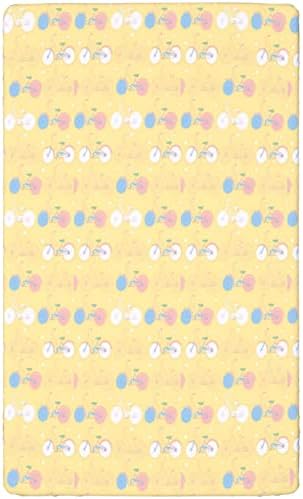 Кухненски Кърпи за яслите в пластична Теми Портативни Мини-Чаршафи за легла, Кърпи за Матрак за деца-Бебешки Кърпи за момичета или Момчета, 24 x 38, Бледо Жълт Розов Си?