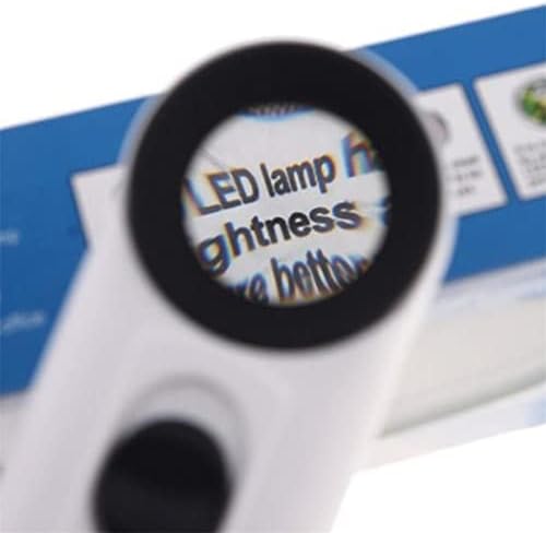 TFIIEXFL 40x3,5 мм Led Лампа Ръчна Лупа Микроскоп, Лупа Лупа Лупа на Борда Инструменти За Ремонт