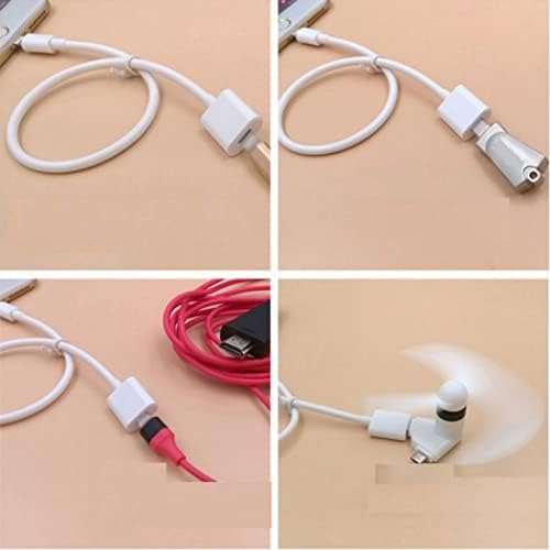 Удължителен кабел зарядно за iPhone, Сертифициран от Apple Пфи Кабел Светкавица 30 cm / 1 фут Кабел за бързо зареждане и синхронизация на данни Съвместимост с iPhone 13 13 Pro Max 12 11